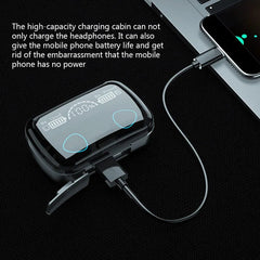 M10 Wireless Earbuds Bluetooth Earphones Noise Cancellation - AlifdukanEver Green types here :)