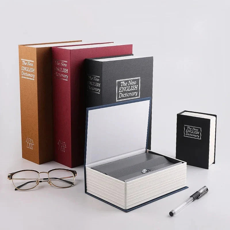 Hidden Book Safe Teejori by Shopzone, a real-looking book with a secret safe compartment for discreet storage.