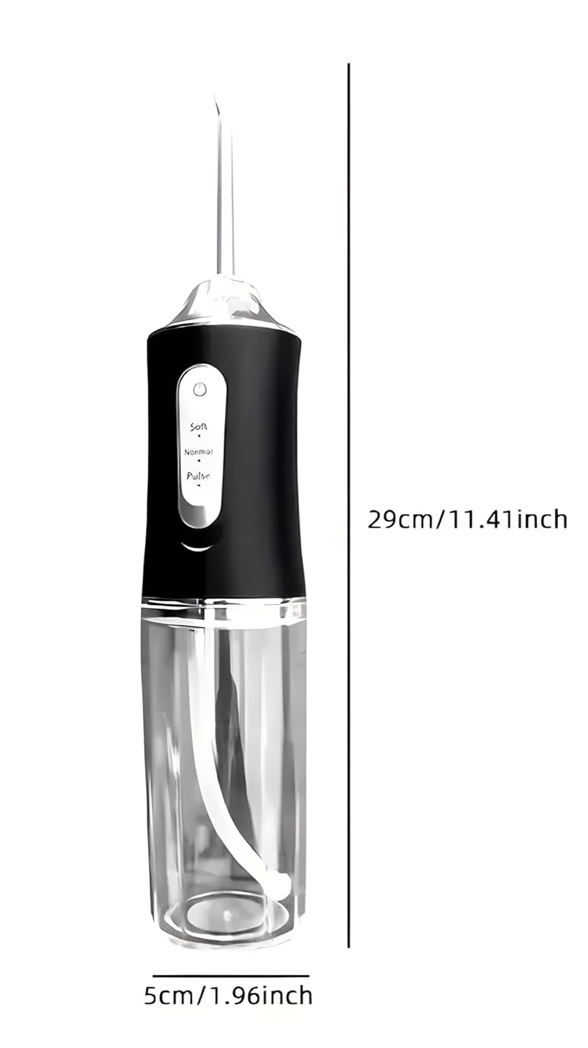 Water Flosser Portable Dental Water Jet Oral Teeth Irrigator Waterproof Tooth Cleaner Water Flosser Oral Flosser 3 Modes And 4 Nozzels