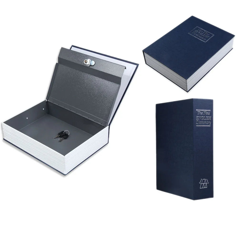 Hidden Book Safe by Teejori in a book with a concealed compartment for secure storage, branded by Shopzone.
