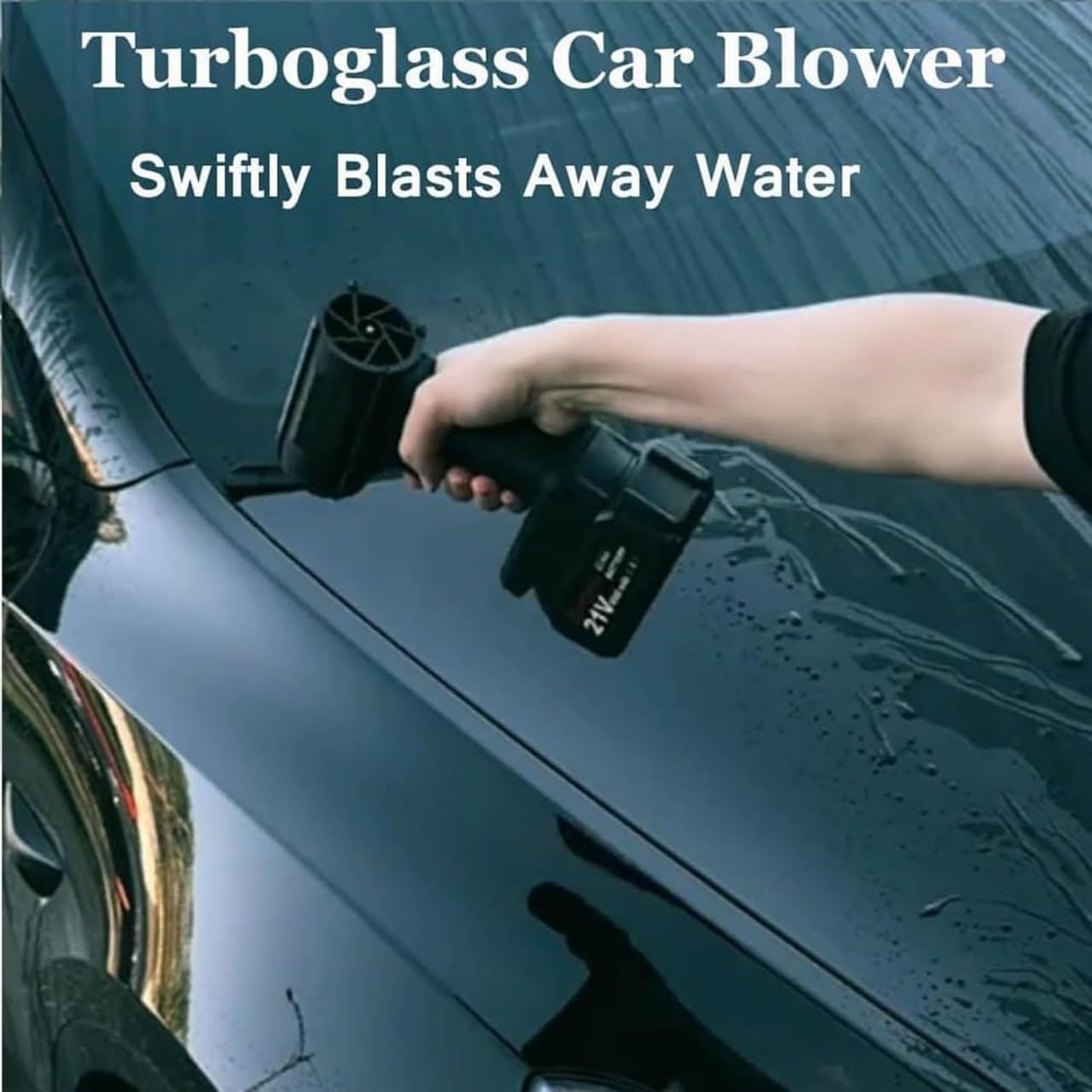 Turbo Jet Air Blower Cordless 48V || Powerful Handheld Blower with Battery & Charger | 300,000 RPM High-Speed Motor | Leaf, Snow & Dust Blower for Outdoor & Indoor Use
