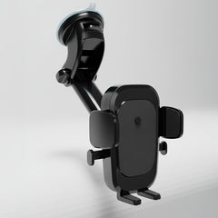 Car Dashboard Phone Mount, Upgraded Triangle Lock And Vacuum Suction Cup, Strong Adhesion, Retractable Long Arm Design, Horizontal And Vertical Screen Switching, Stable And Compatible with Various Smartphones