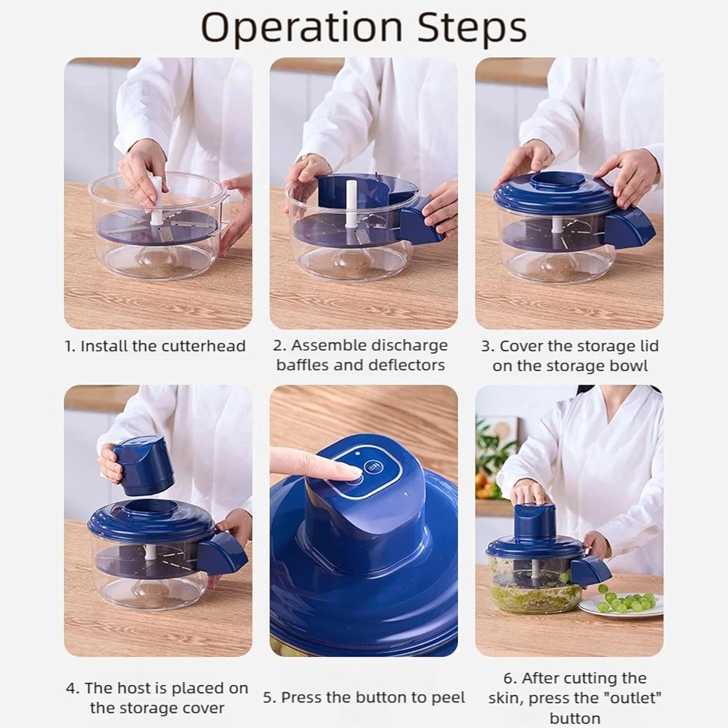 Multipurpose Automatic Fruit & Vegetable Peeler Machine | Rechargeable Electric Potato Peeler | Smart Kitchen Tool for Home, Shop & Restaurant (Multipurpose Automatic Fruit & Vegetable Peeler Machine)