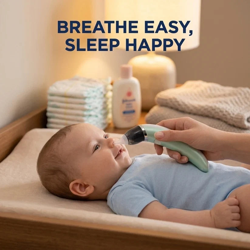 Baby Electric Nasal Aspirator Usb Charging Portable Five-speed Speed Regulation Baby Nasal Aspirator Mucus Cleaning Newborn Nasal Cavity Earwax Cleaning Household Tool