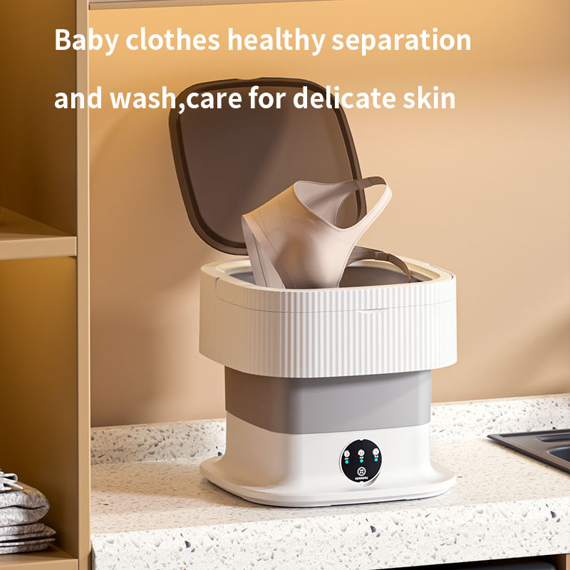 Mini Portable Washing Machine Folding Washing Small Household Folding Washing Machine