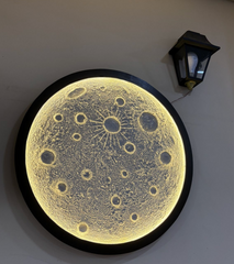 Premium Quality  Moon Light Wall Hanging Hand Made Art Moon Light Decorative  Moon Lamp