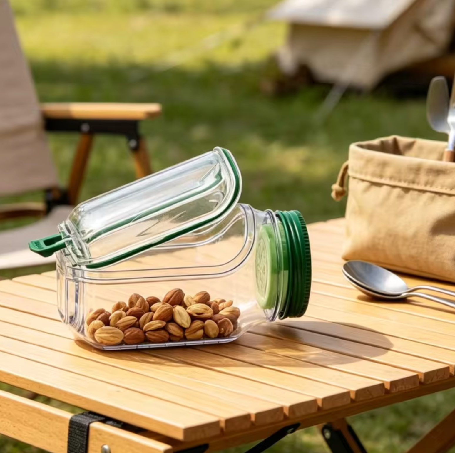 Leakproof Salad Container Plastic Salad Pod Portable Breakfast Fruit Storage Box Keep Fresh Organizer for Picnic Home Office