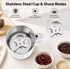 Fast Electric Coffee Grinder 500Ml One-Touch Spice Grinder Electric Grinder For Beans Herbs Nuts US Plug A62X