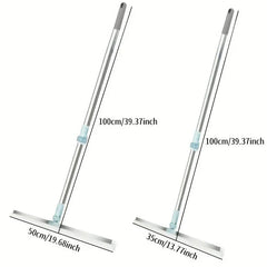 All - Purpose Scraping Wiper Handle Household Cleaning Tool for Floor Bathroom Kitchen Shower Tile Pet Hair - AlifdukanStyleNest types here :)
