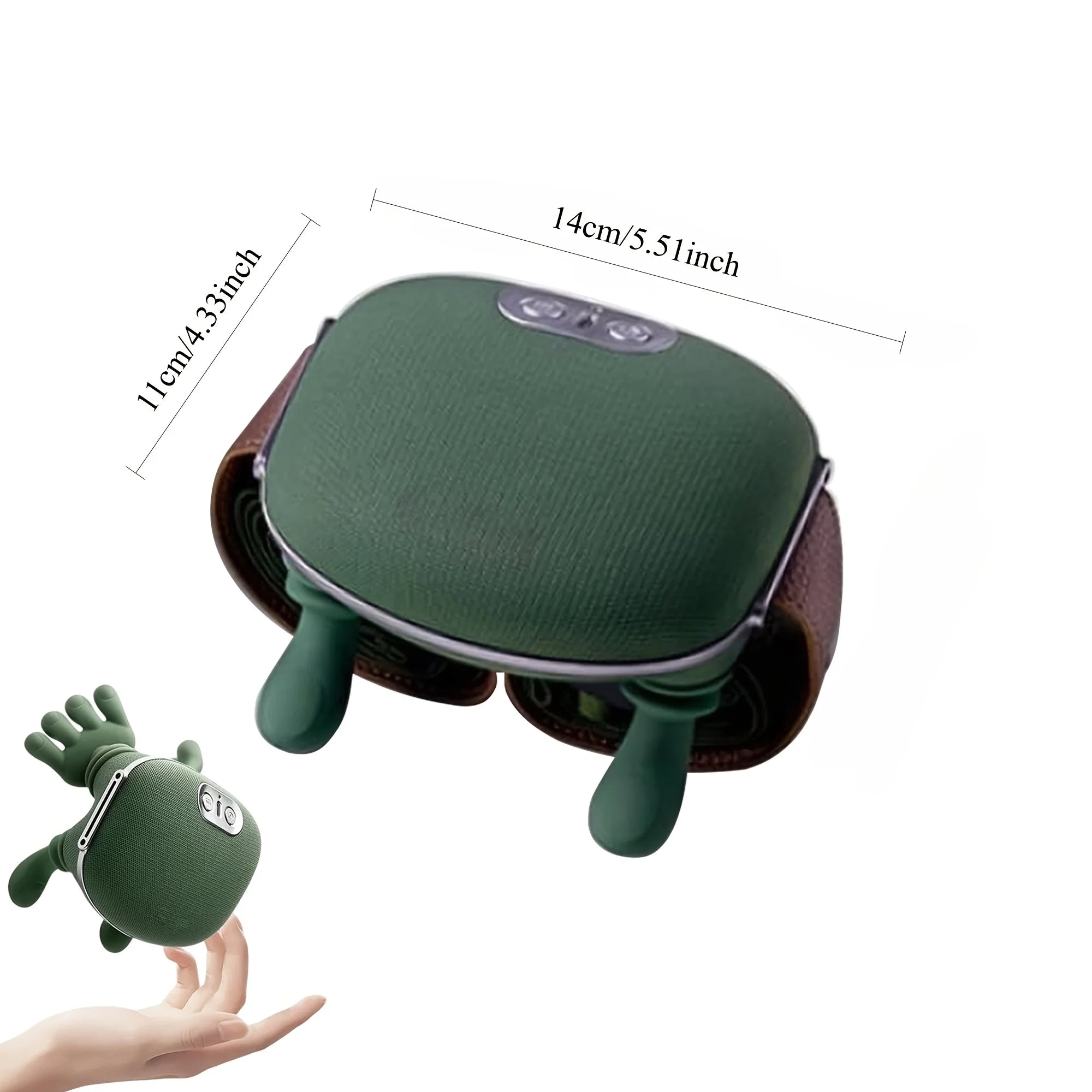 Professional Electric  Massager with Hand-Like Kneading Action ComfortCare USB Rechargeable Neck & Body Massager for Men & Women
