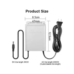 DC - 12V Mini UPS 3 - 4 Hour Battery Backup Fireproof Waterproof Led Display, Use In Wifi Router And CCTV Cameras And Ups Can Run On Anything With 12 Volt - AlifdukanKhushbakht Farooqi types here :)