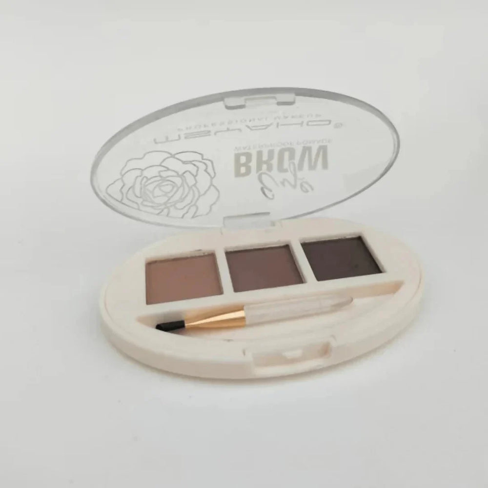 Eyebrows Waterproof Pomade by MSYAHO Professional Makeup Kit - AlifdukanShalalay Noor types here :)