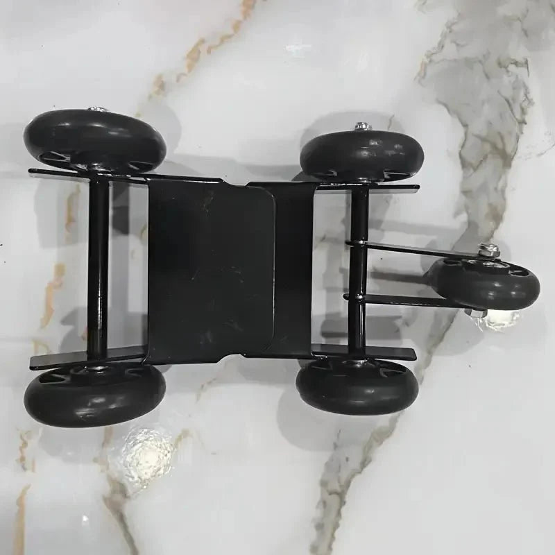 Heavy - Duty Car Tire Wheel Dolly – 5 - Wheel Vehicle Mover for Flat Tires & Garage Use - AlifdukanFR Store types here :)