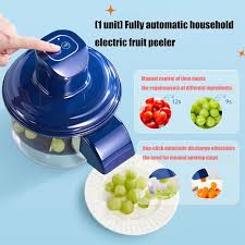 Multipurpose Automatic Fruit & Vegetable Peeler Machine | Rechargeable Electric Potato Peeler | Smart Kitchen Tool for Home, Shop & Restaurant (Multipurpose Automatic Fruit & Vegetable Peeler Machine)
