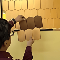 Luxury Hexa Mirror Wall Tiles – High Gloss Finish - AlifdukanAlifdukan types here :)