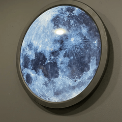 Modern LED Moon Wall Light Decor(Dimensions 18*18 Inch) - AlifdukanStyleNest types here :)
