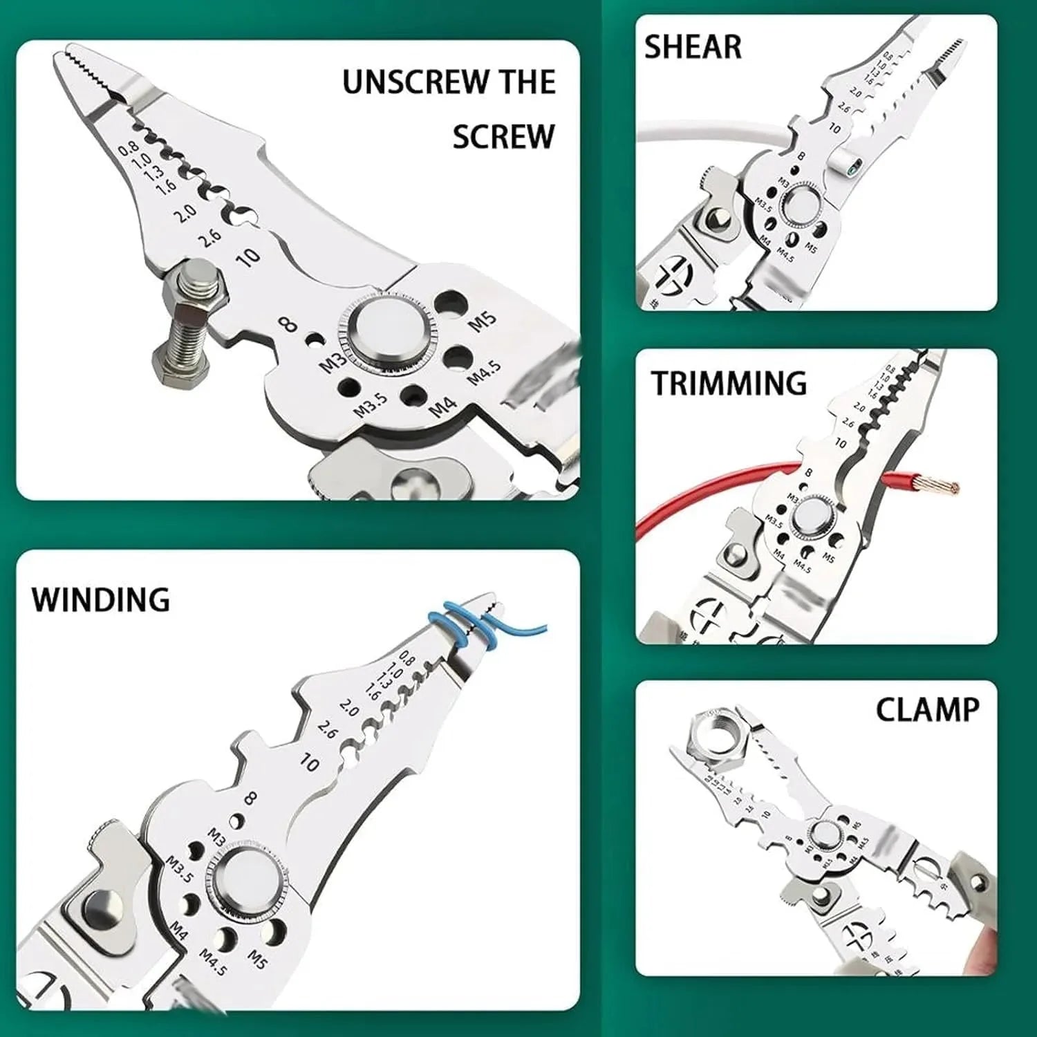 Multi - Function Wire Stripper and Crimping Tool - AlifdukanAlifdukan types here :)
