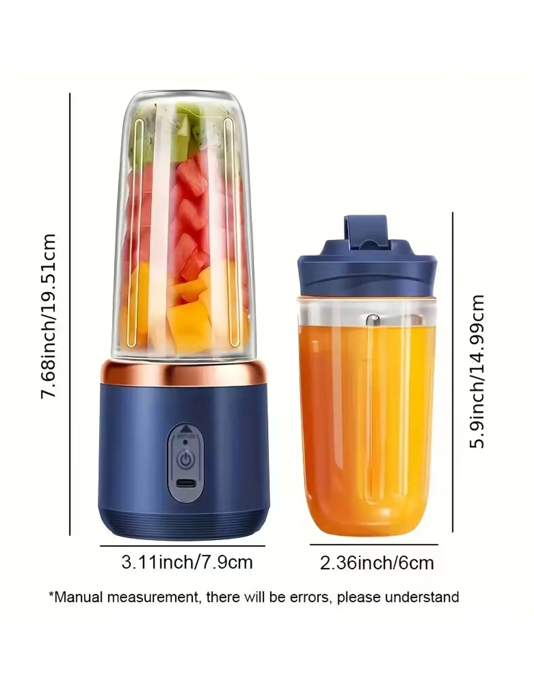 Rechargeable Portable USB Juicer Blender
